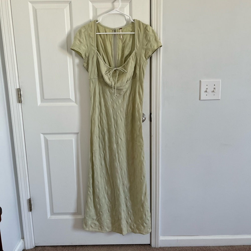 Free People Green Maxi Dress